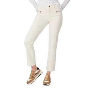 Tinseltown Women's White Zipper Details Denim Skinny Jeans Size 5
